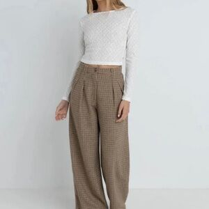 Rhythm Mollie Check Pant